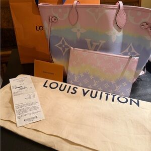 Louis Vuitton Multicolor Pastel Tote